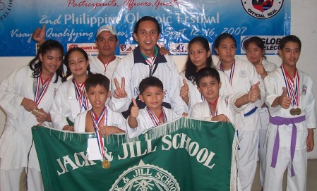 Phillippine Olympic Festival Visayas Karatedo Champion